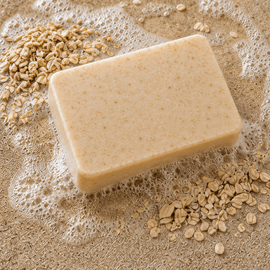 Jabón artesanal avena, miel y vitamina E - Kapa Natural