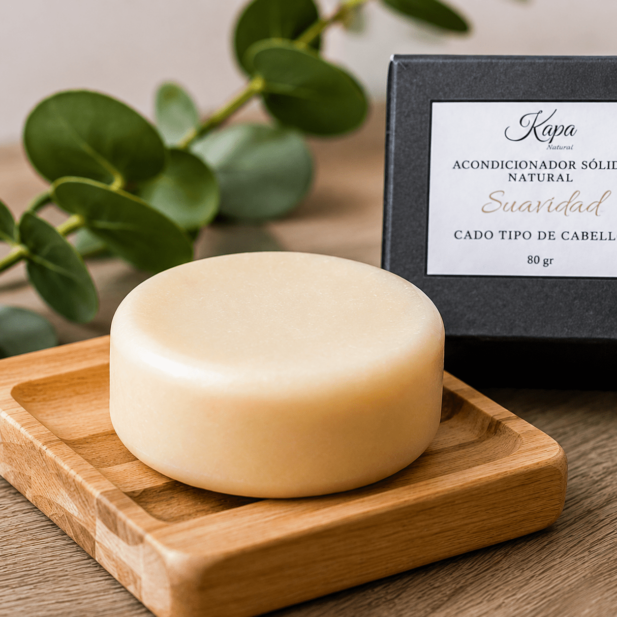 Acondicionador sólido natural Suavidad - Kapa Natural