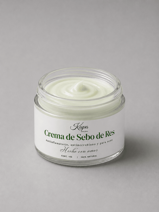 Crema Natural de Sebo de Res & Orégano - Kapa Natural