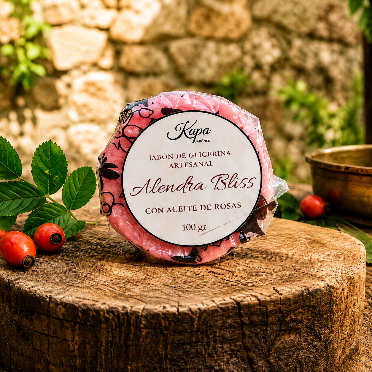 Jabon Artesanal Alondra Bliss - Kapa Natural