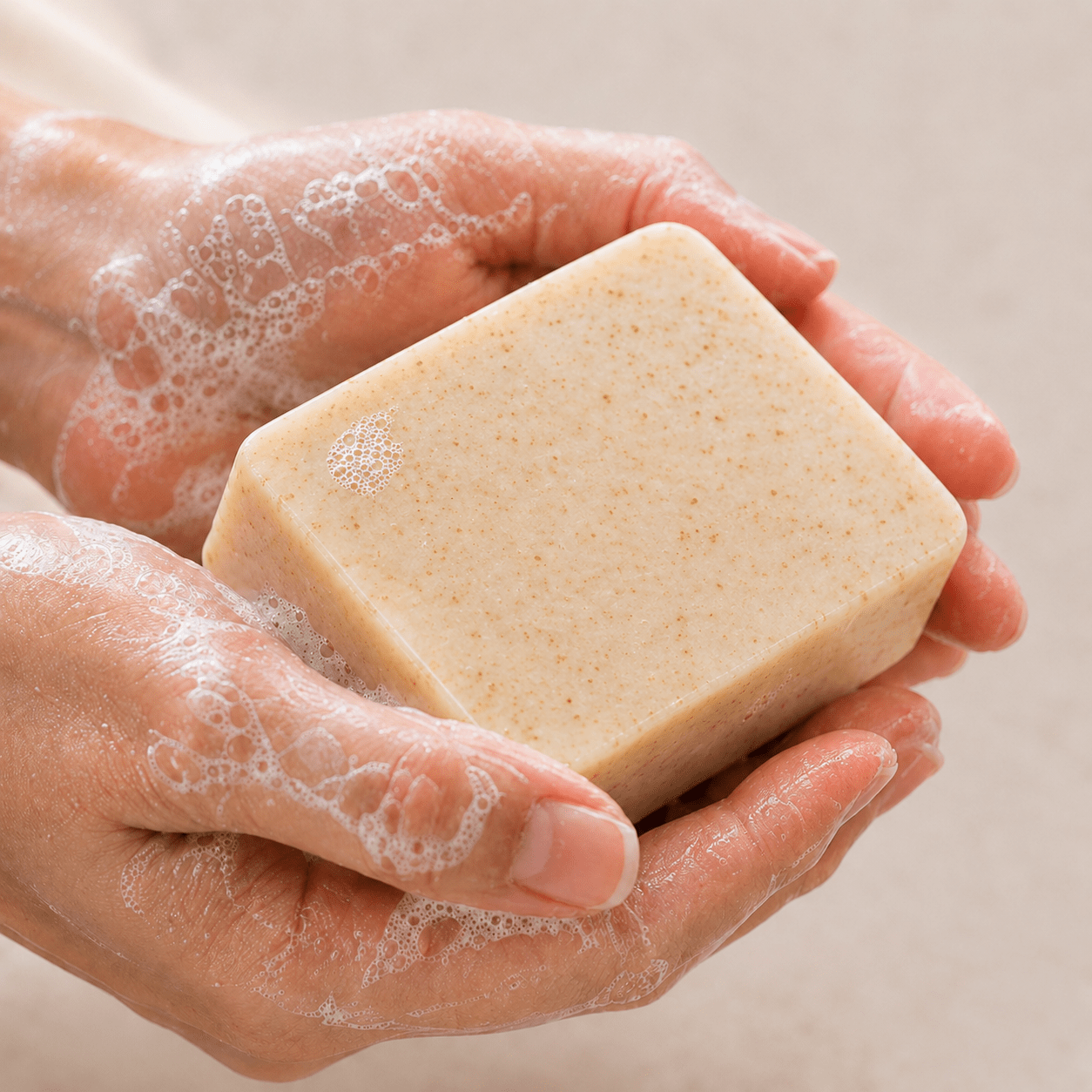 Jabón artesanal avena, miel y vitamina E - Kapa Natural